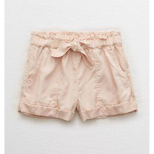 aerie light pink camp short